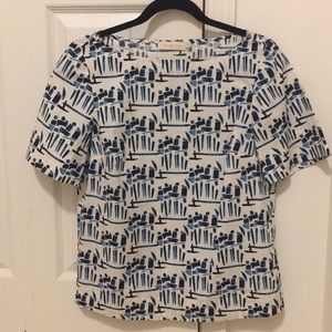 Tory Burch patterned shirt